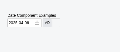 Date Selector Component